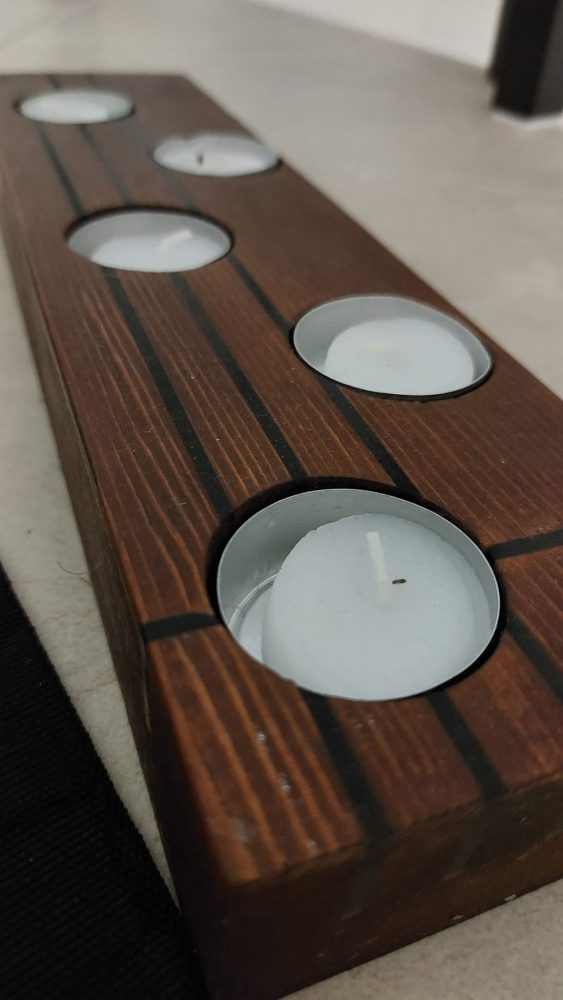 Porta candele.